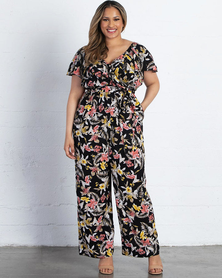 Odessa Ruffle Jumpsuit - Final Sale!