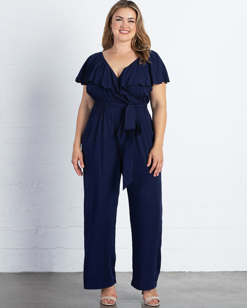 Odessa Ruffle Jumpsuit - Final Sale!