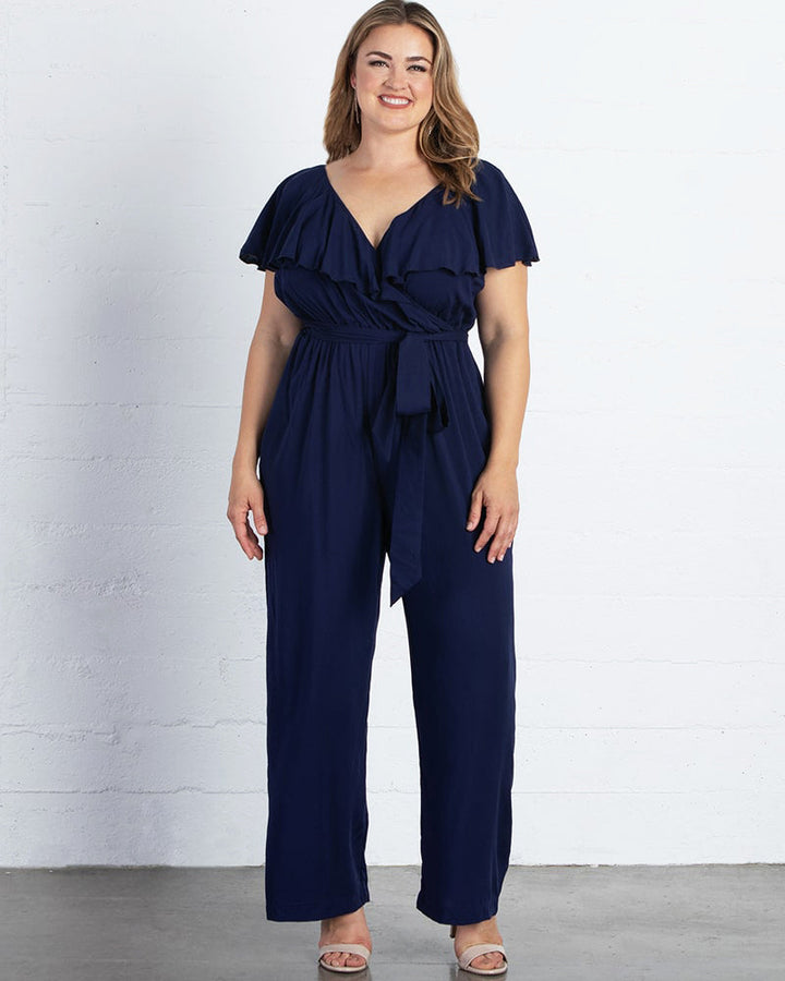 Odessa Ruffle Jumpsuit - Final Sale!