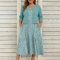 Orla - Floral Dress Two-Piece Set