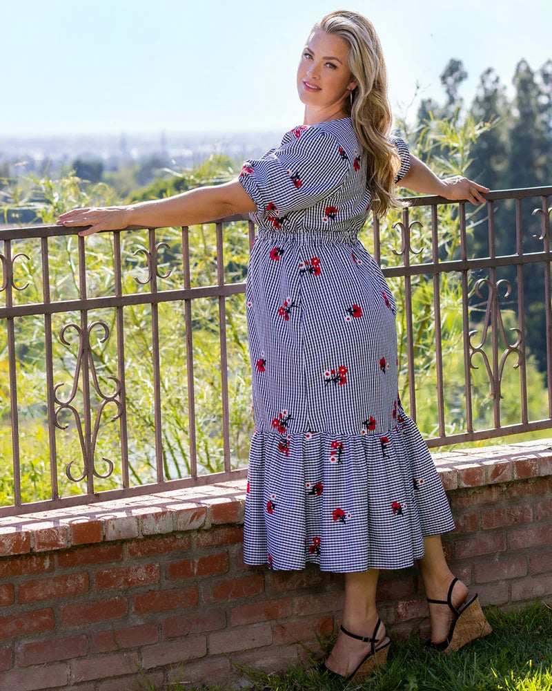Bailey Square Neck Maxi Dress