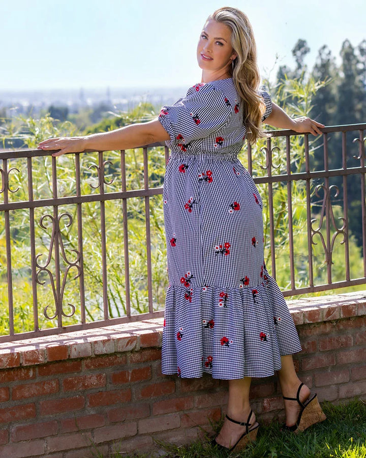 Bailey Square Neck Maxi Dress