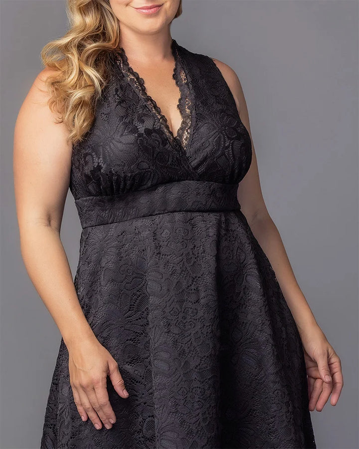 Pin-up Boudoir Lace Cocktail Dress