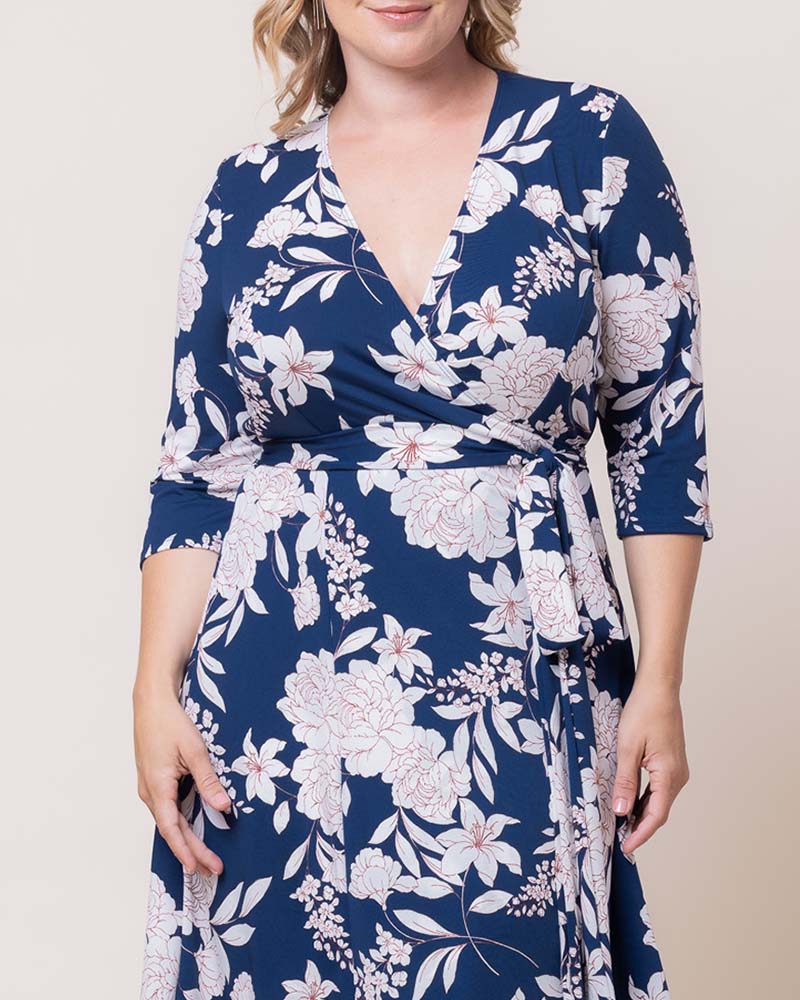 Signature Print Wrap Dress - Sale!
