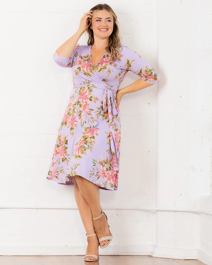 Signature Print Wrap Dress - Sale!