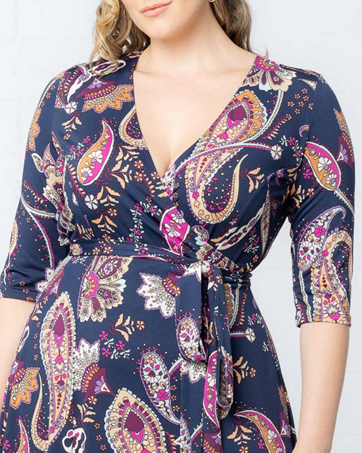 Signature Print Wrap Dress - Sale!