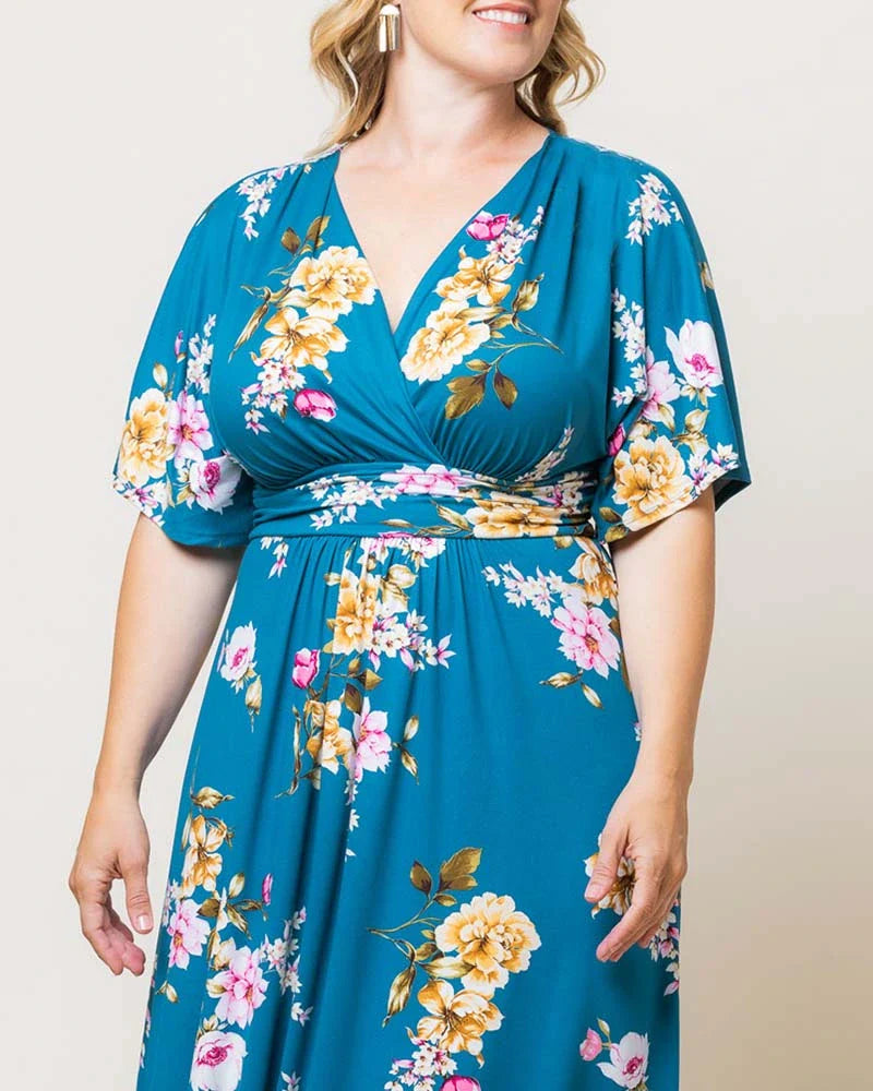 Vienna Maxi Dress - Resort Print Edition