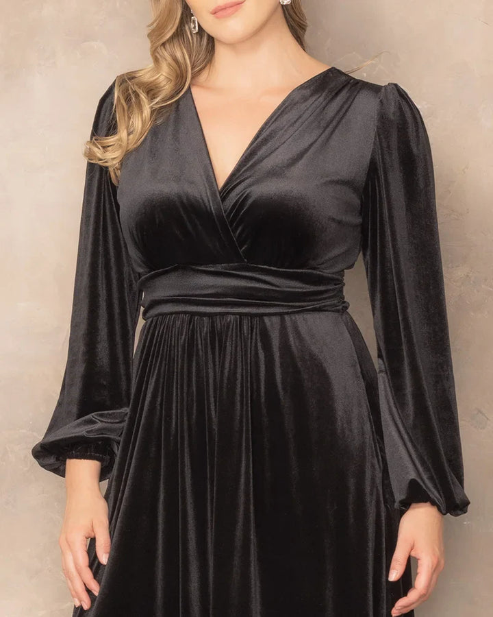 Vivienne Velvet Evening Gown - Sale!