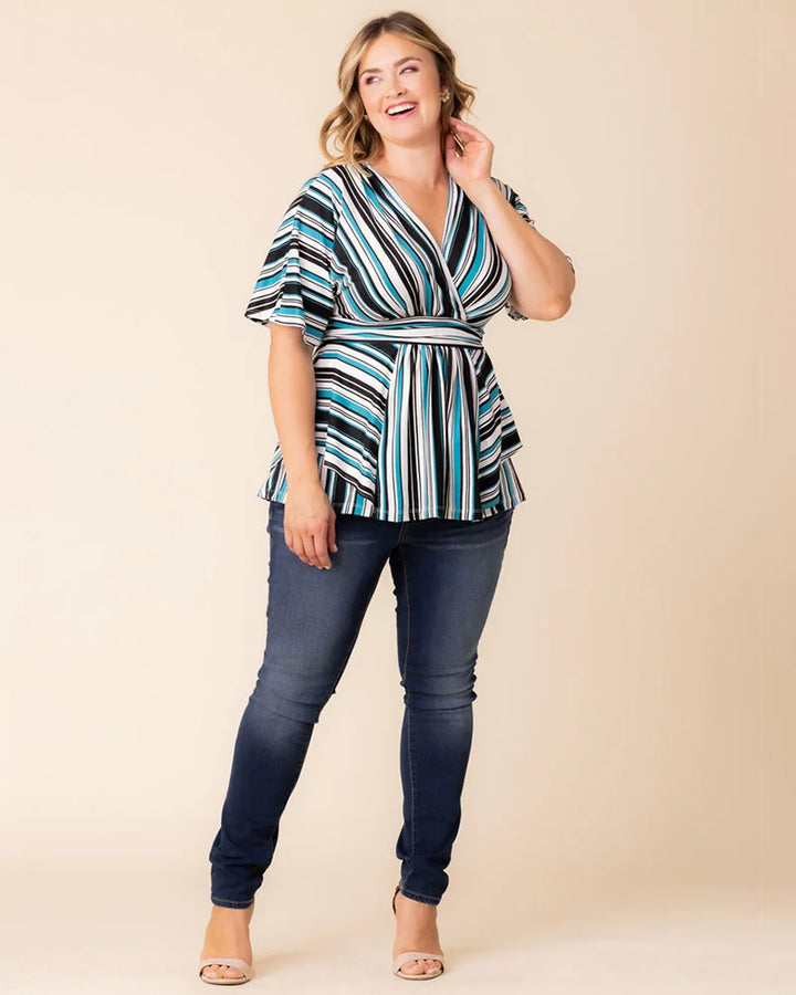 Delete - Boulevard Striped Top - Sale!