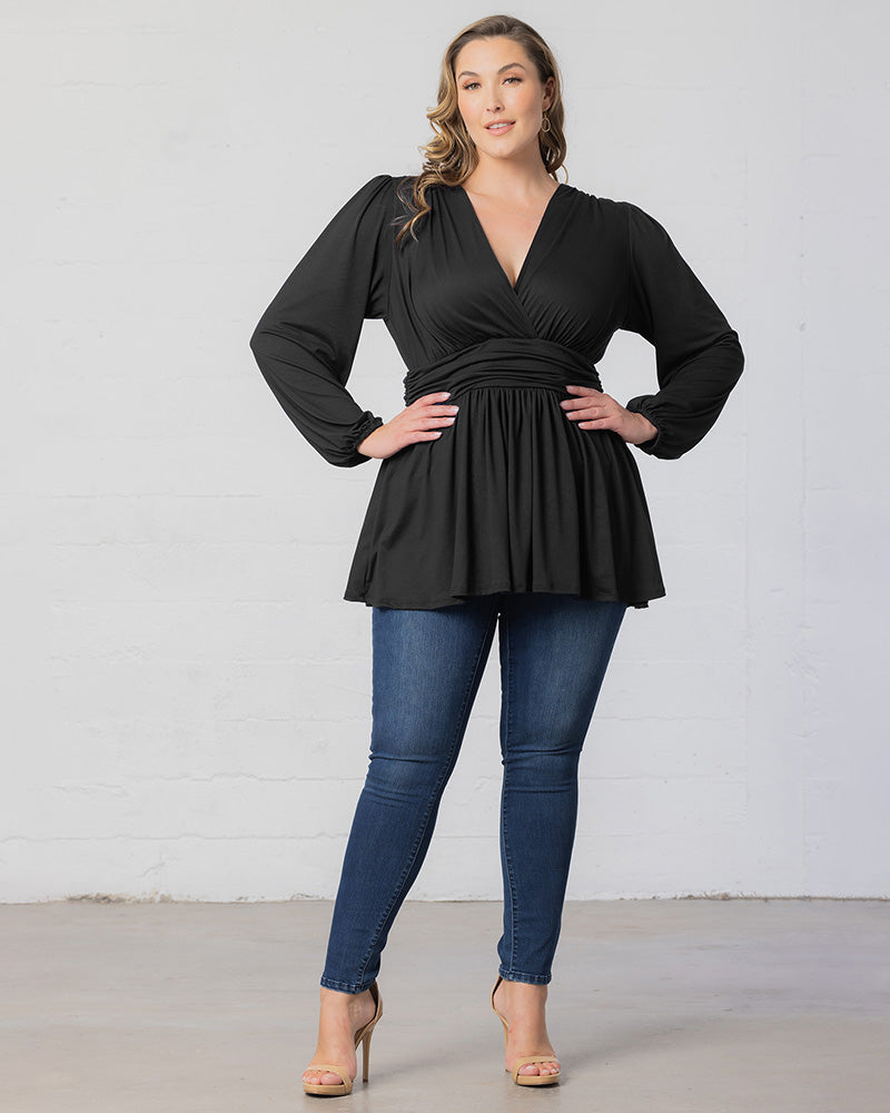 Leah Long Sleeve Tunic Top - Sale!
