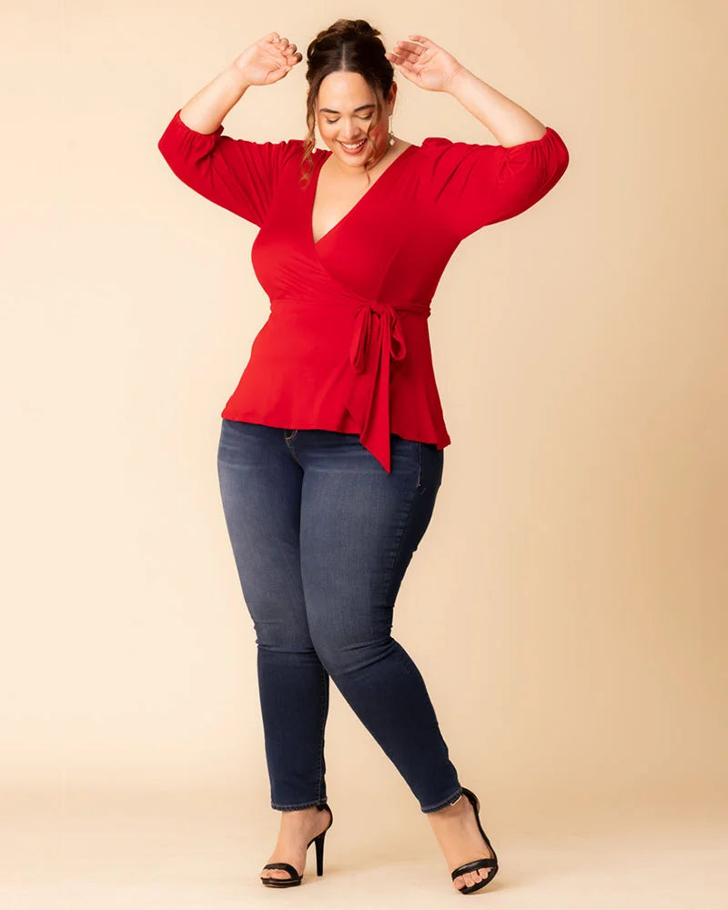 Nina Wrap Top