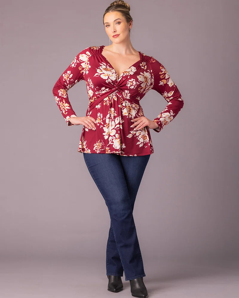 Abigail Long Sleeve Twist Top – Sale!