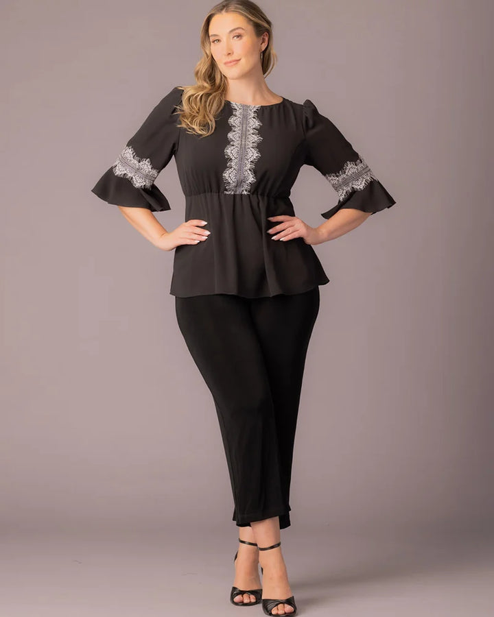 Chateau Lace Trim Top