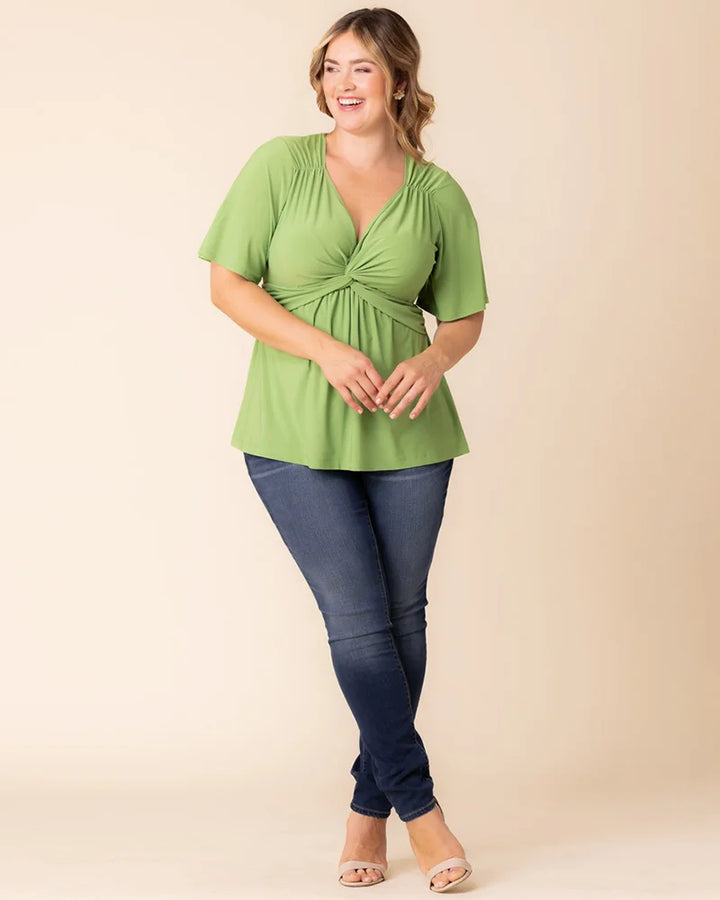 Abby Twist Front Top - Sale!