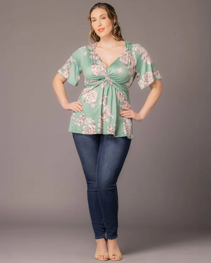 Abby Twist Front Top - Sale!