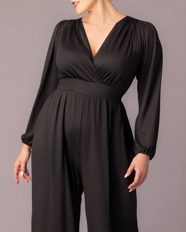 Brigitte Long Sleeve Jumpsuit - Sale!