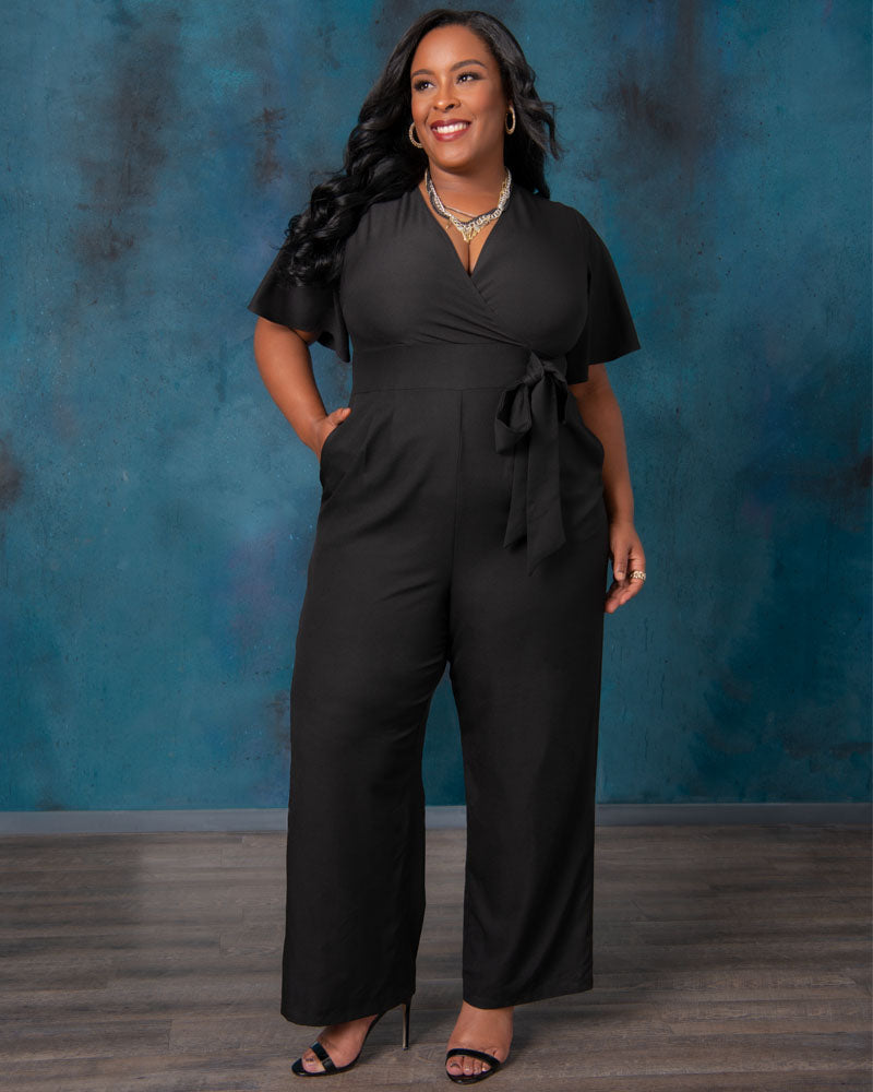 Charisma Crepe Jumpsuit