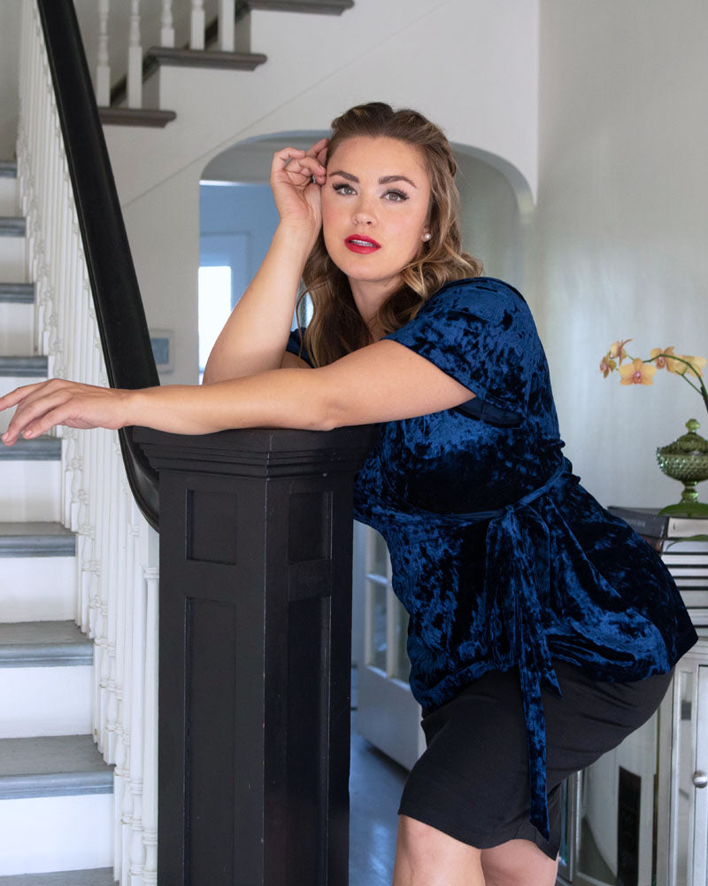 Velvet Vixen Wrap Top - Sale