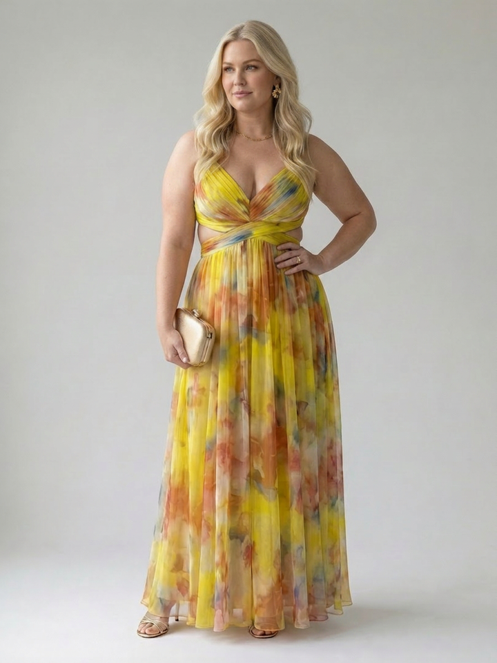 Stella &amp; Grace | Soft Wrap Maxi Dress