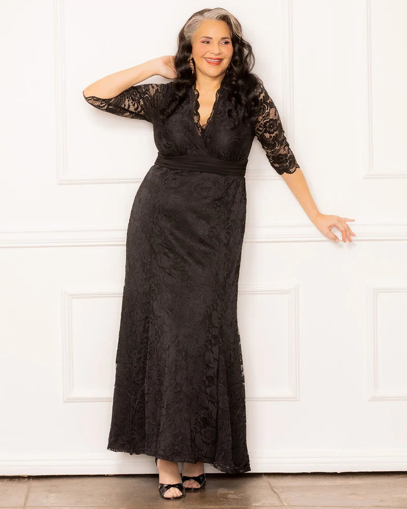 Screen Siren Lace Evening Gown - Sale!