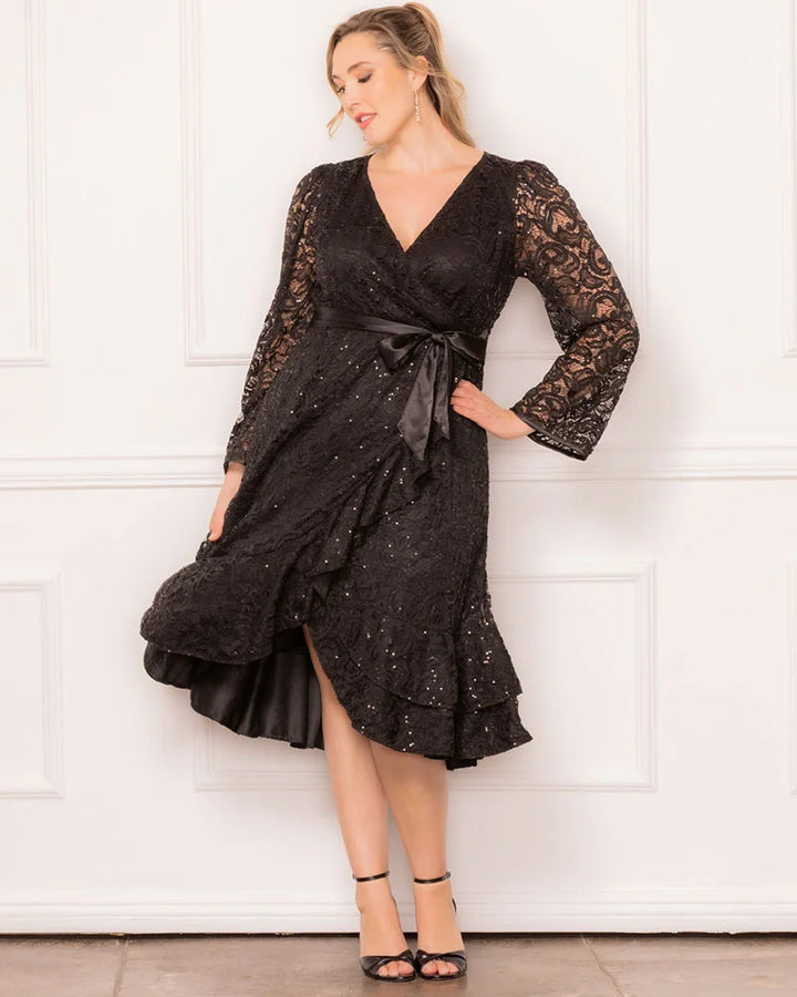 Cosmopolitan Sequin Lace Cocktail Dress - Sale!