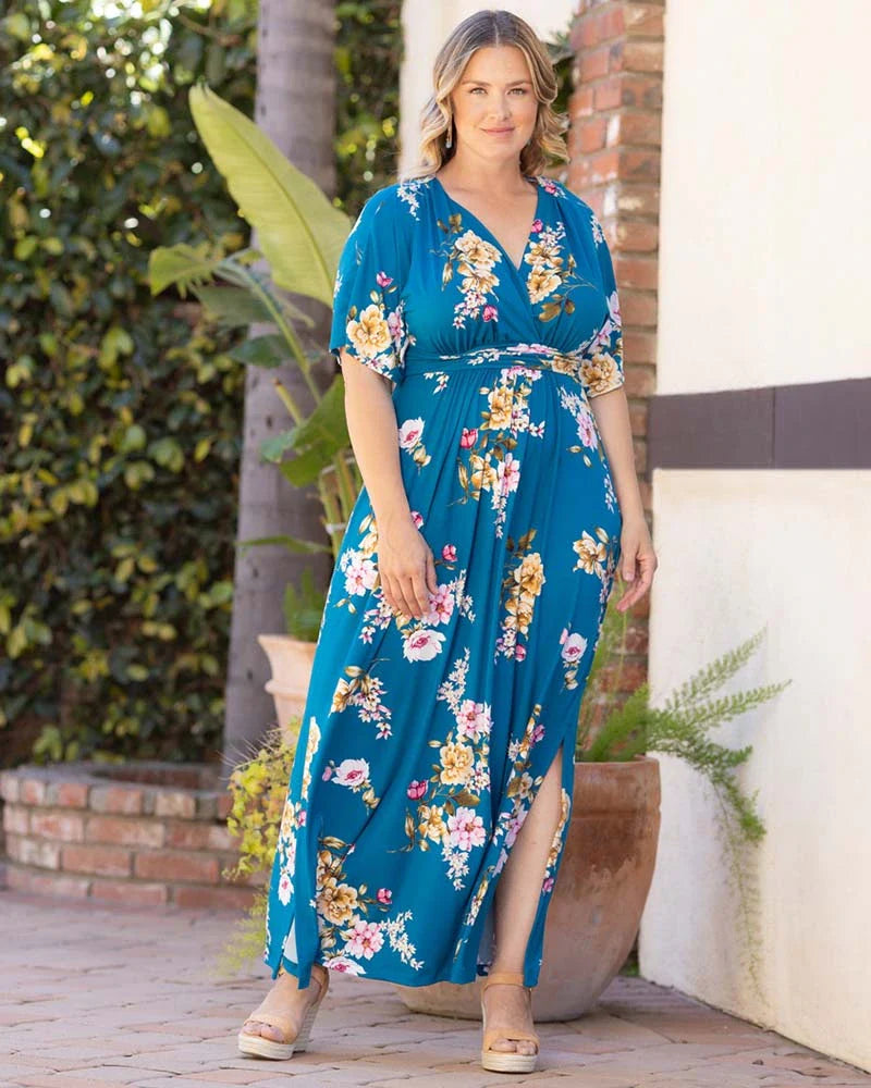 Vienna Maxi Dress - Resort Print Edition