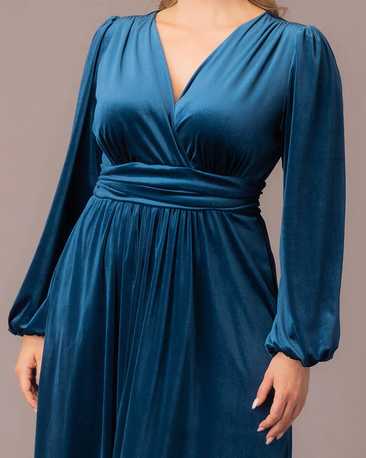 Vivienne Velvet Evening Gown - Sale!
