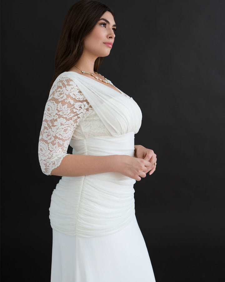 Elegant Aisle Wedding Gown