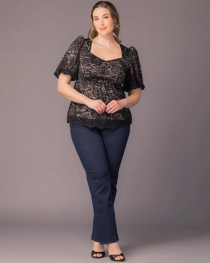 Winsome Lace Peplum Top - Sale!