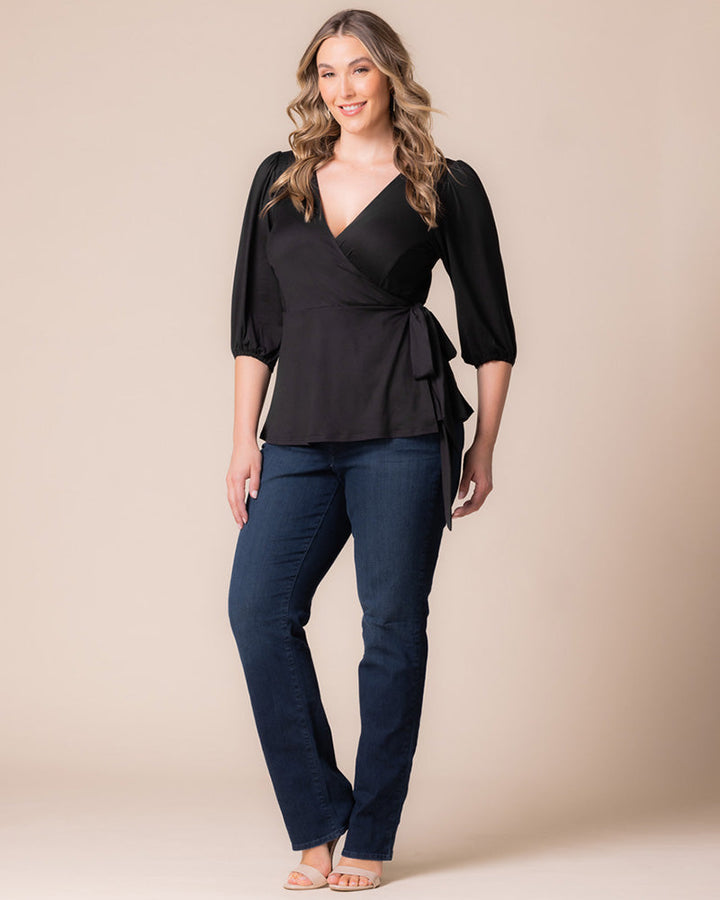 Nina Wrap Top