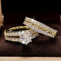 Saoirse Radiance Ring Set | Gold