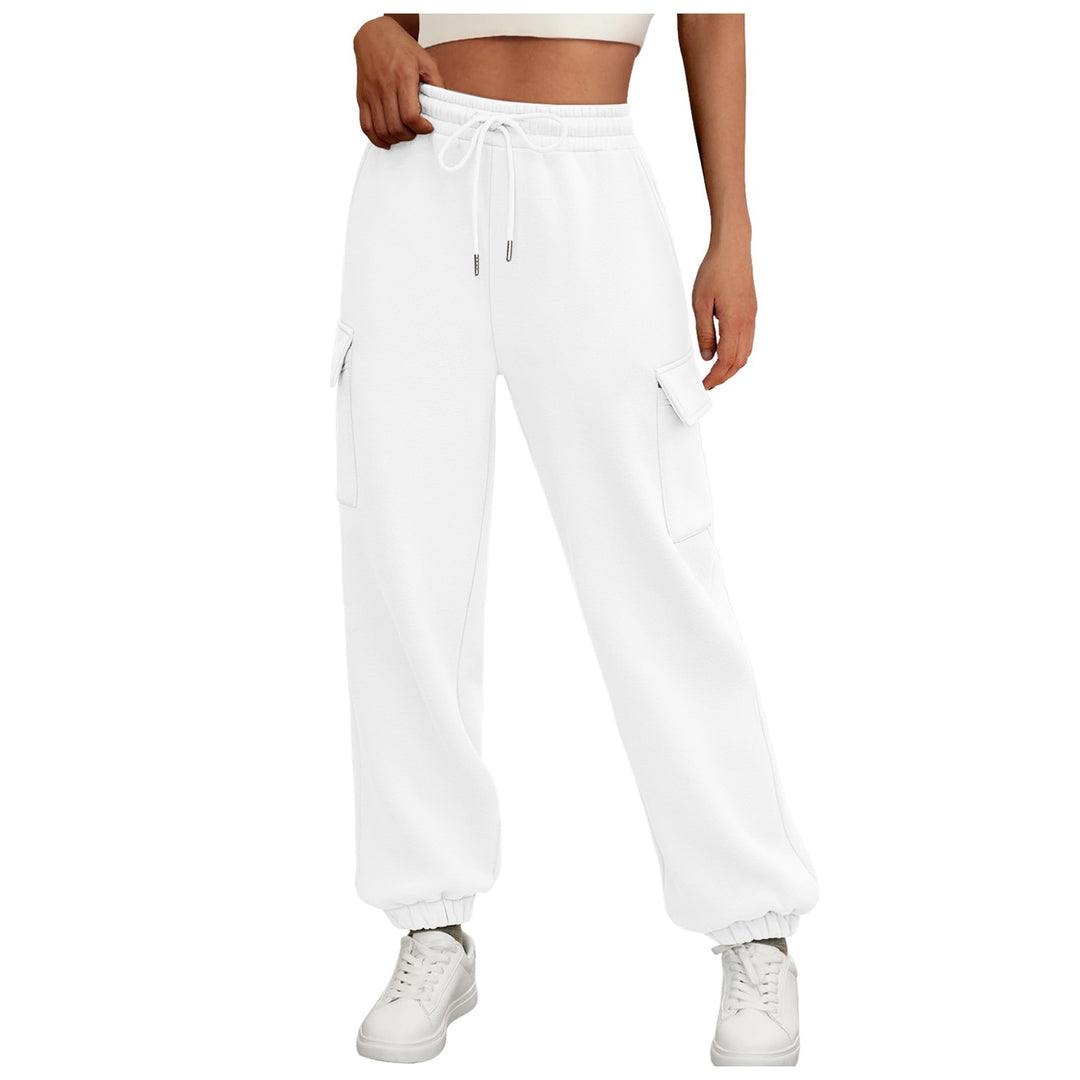 Fleece Lined Baggy Sweatpants, Women&