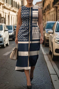 Etta | Harbor Luxe Midi Dress