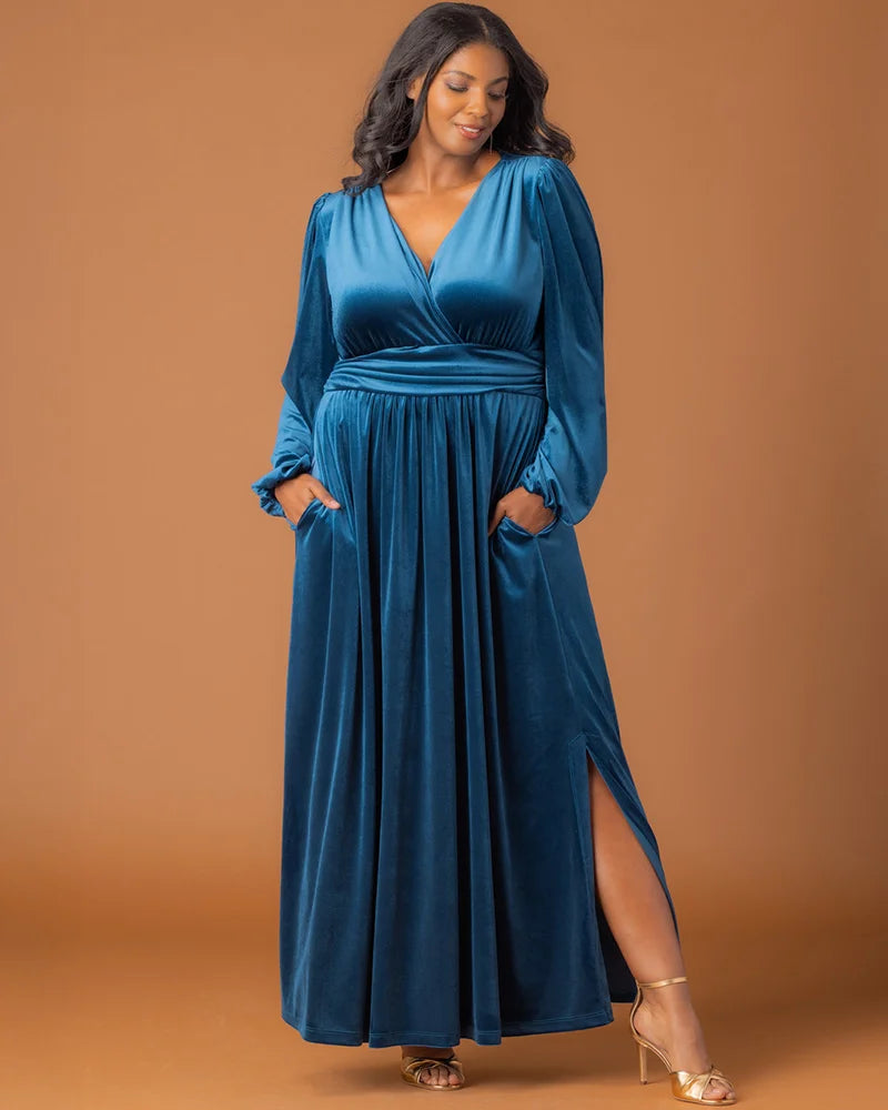 Vivienne Velvet Evening Gown - Sale!