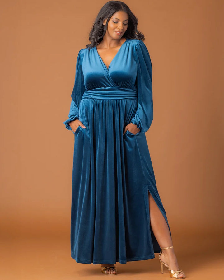Vivienne Velvet Evening Gown - Sale!