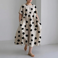 Hana | Casual Polka Dot Print Dress