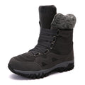Lace-Up Ankle Boots for Women, Plus-Velvet Warm Winter Boots