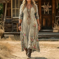 Camille | Vintage-Inspired Long Sleeve Casual Dress