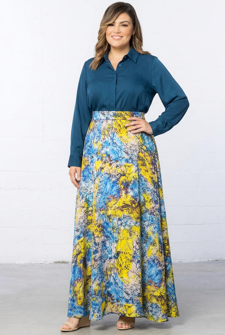 Avisa A-Line Evening Gown
