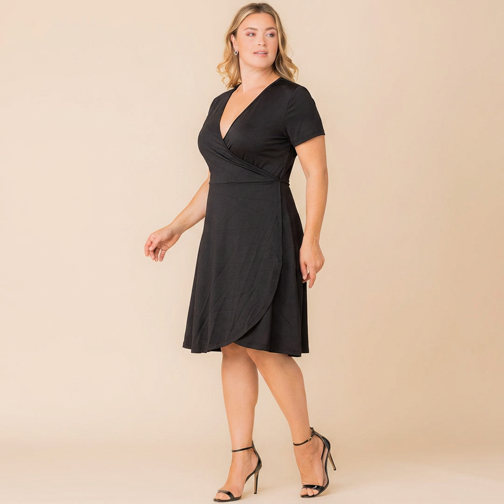 Barcelona Midi Wrap Dress - Sale!