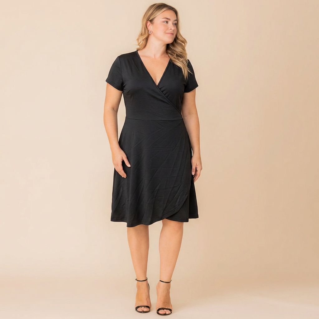 Barcelona Midi Wrap Dress - Sale!