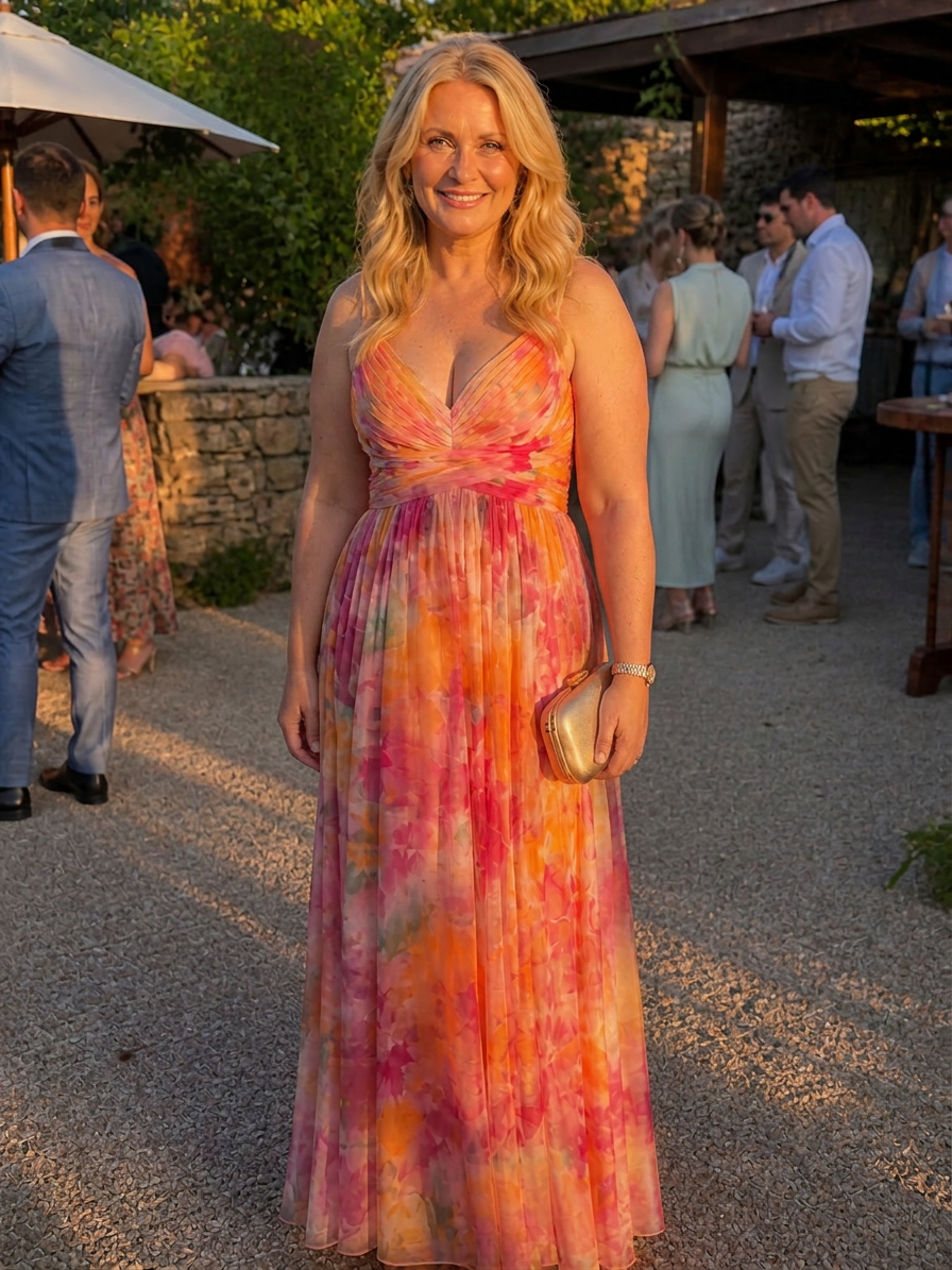 Stella &amp; Grace | Soft Wrap Maxi Dress