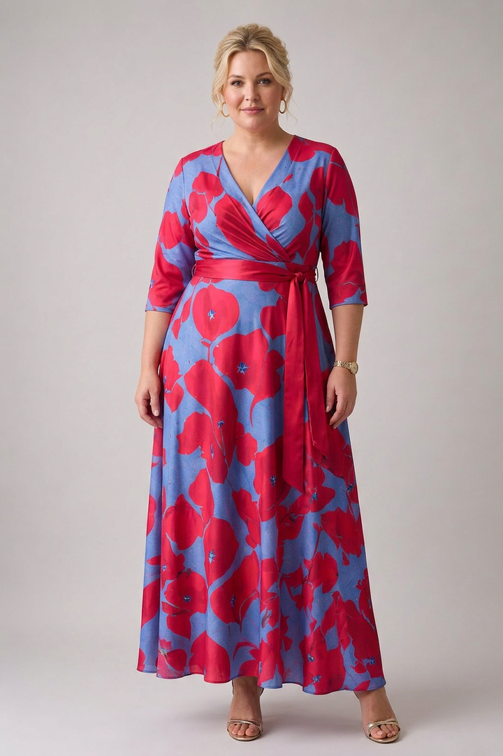 Stella &amp; Grace | Comfortable dress for every day with V-neck
