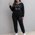 Maeve | Heartbeat Tracksuit Set