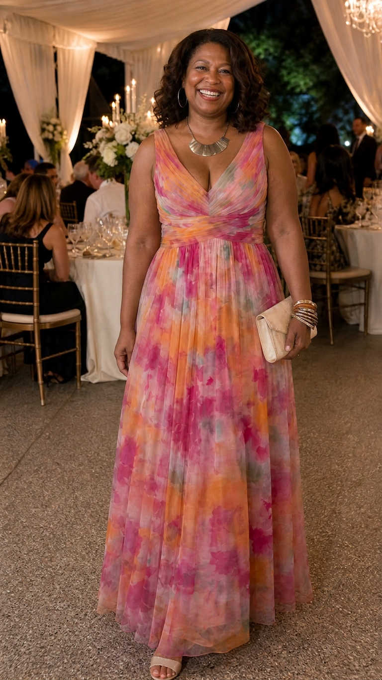 Stella &amp; Grace | Soft Wrap Maxi Dress