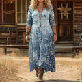 Lael | Vintage-Inspired Long Sleeve Casual Dress