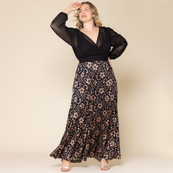 Mon Tresor Lace Evening Gown - Sale!