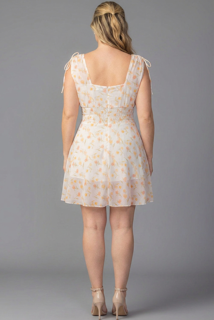 Florence Flutter Sleeve Dress