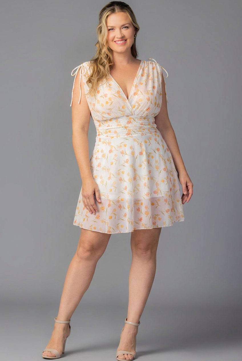 Florence Flutter Sleeve Dress