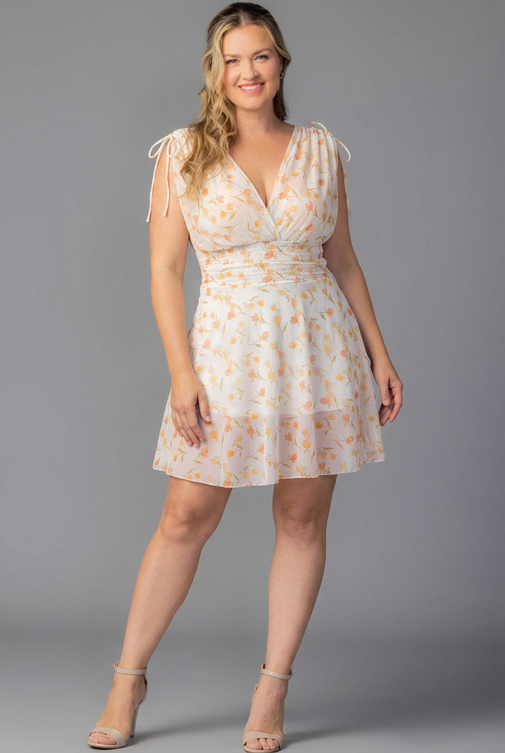 Florence Flutter Sleeve Dress